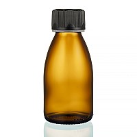 Флакон скляний коричневого кольору для сиропів, 100 мл, тип III, для Л-П HP1068/100