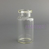 Флакони із трубки скляної прозорі для Л-П, 10 мл (ISO) (Тіні)