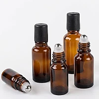 Флаконы стеклянные коричневого цвета с винтовой горловиной 10 мл, DIN18, для Л-С