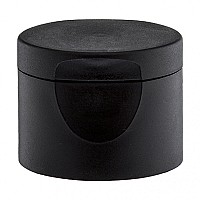 Кришка пластикова, модель 403С, 28/410, гладка, Чорна