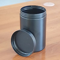 Банка ПЕ, модель 603А, 1 л, Чорний