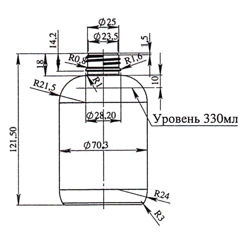 Флакон ФПН-330 (РЭ)