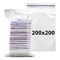 Пакет із замком 200х200 (Zip-Lock) (100 шт. упаковка)