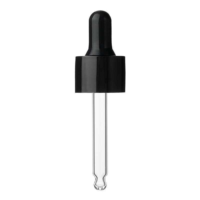 Пипетка пластиковая 30мл. 20/410 черная