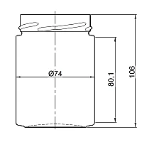 Банка 3.231-III-4-70-314/Solution (стеклянные банки 314 мл)