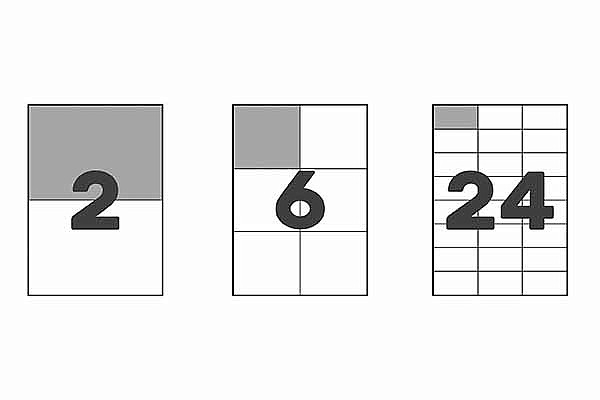 Наклейки А4