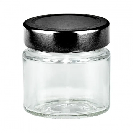 Банка Glass Jar 125 ml (банка скляна 125 мл)